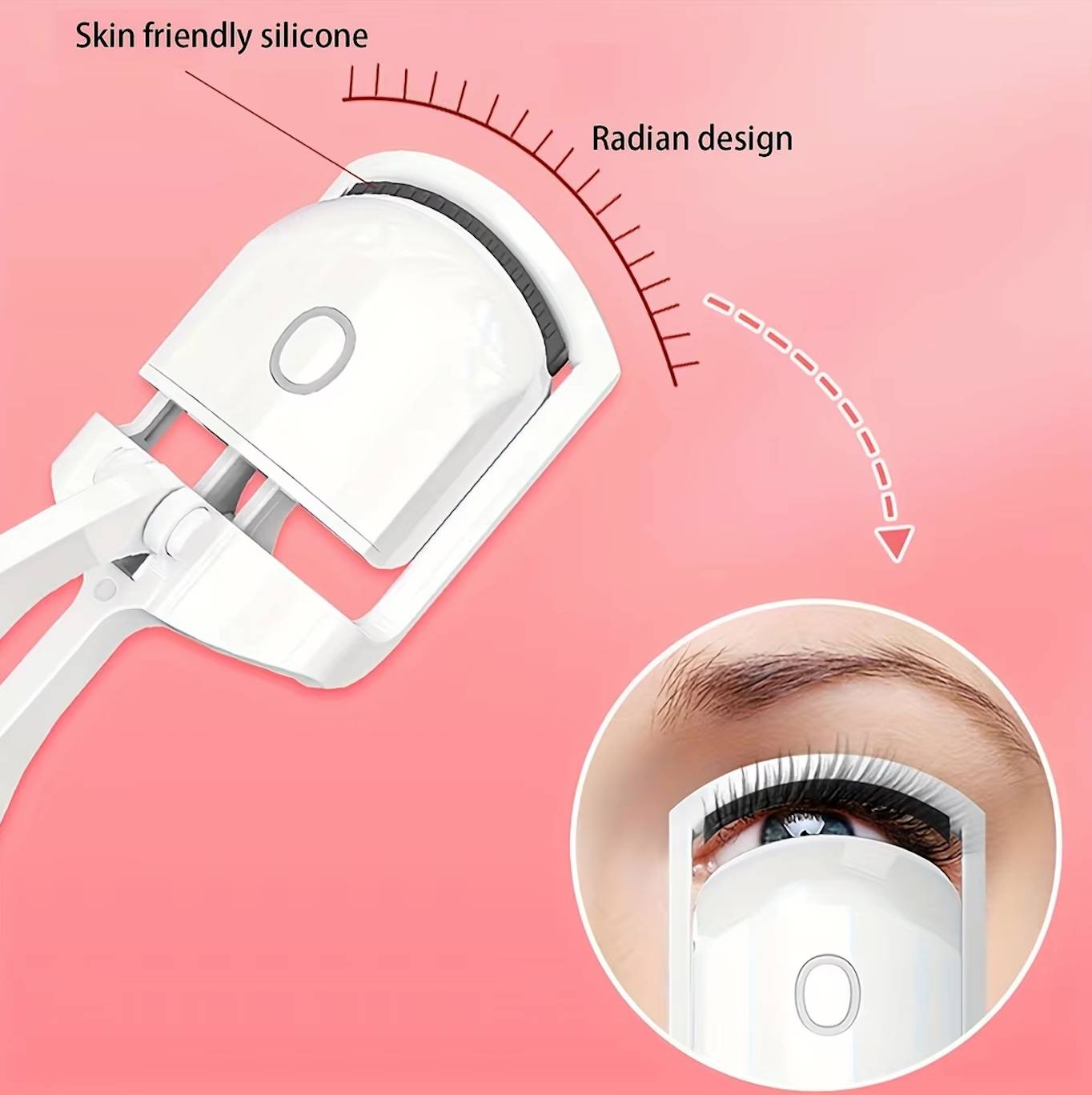 Rechargeable Heated Eyelash Curler - UAE Special